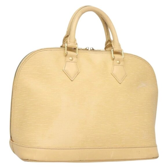 LOUIS VUITTON Epi Alma Hand Bag Vanilla M5214A LV Auth 131060 - Picture 1 of 16